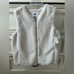 Faux fur vest